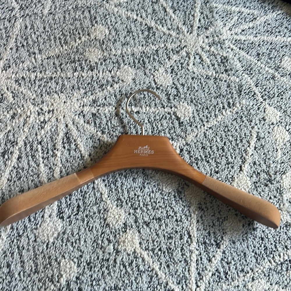 Hermes Suit hanger wood